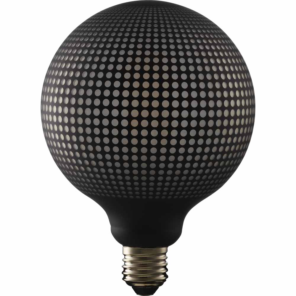 TCP 1 pack Screw E27/ES 100lm LED Decorative Black Dots Light Bulb Non Dimmable Image 2