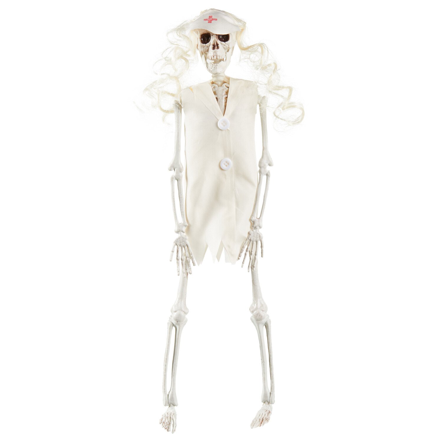Hanging Skeleton Doctor White Image 1