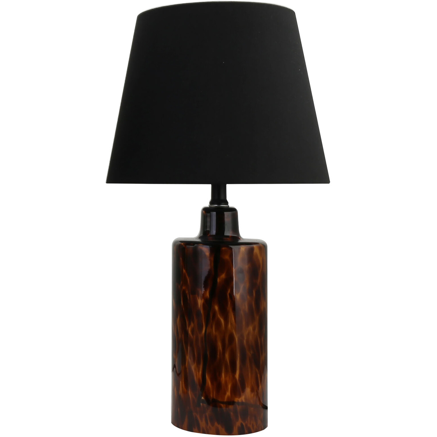 Dahlia Tortoise Effect Table Lamp Image 1
