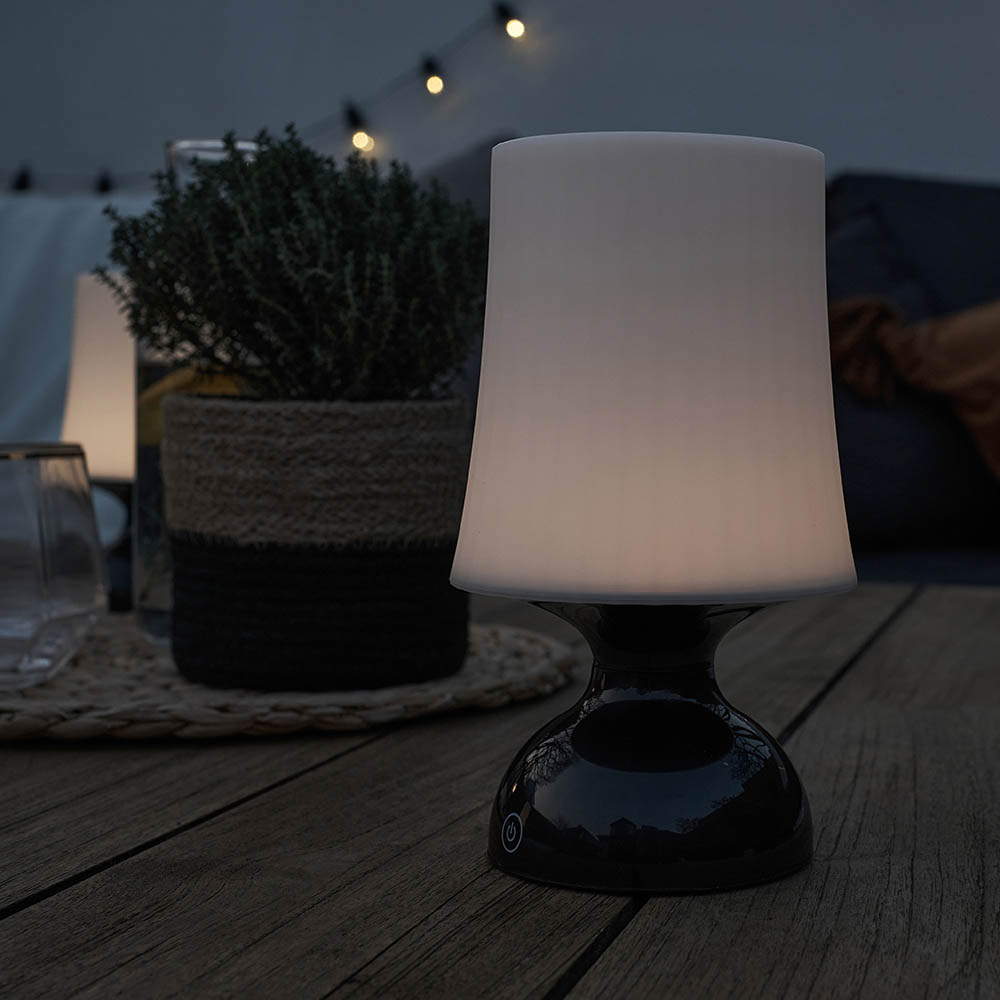 ValueLights Colmar 2 Pack Black Table Lamp Image 5