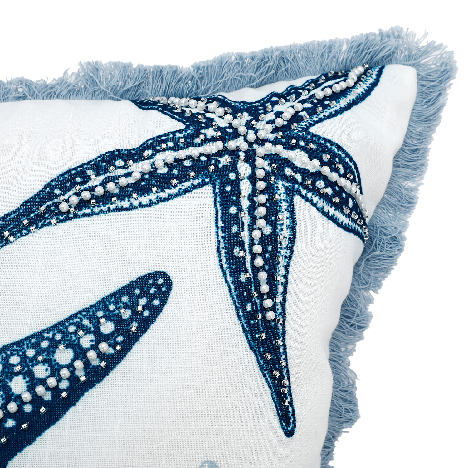Starfish Cushion - Blue Image 2