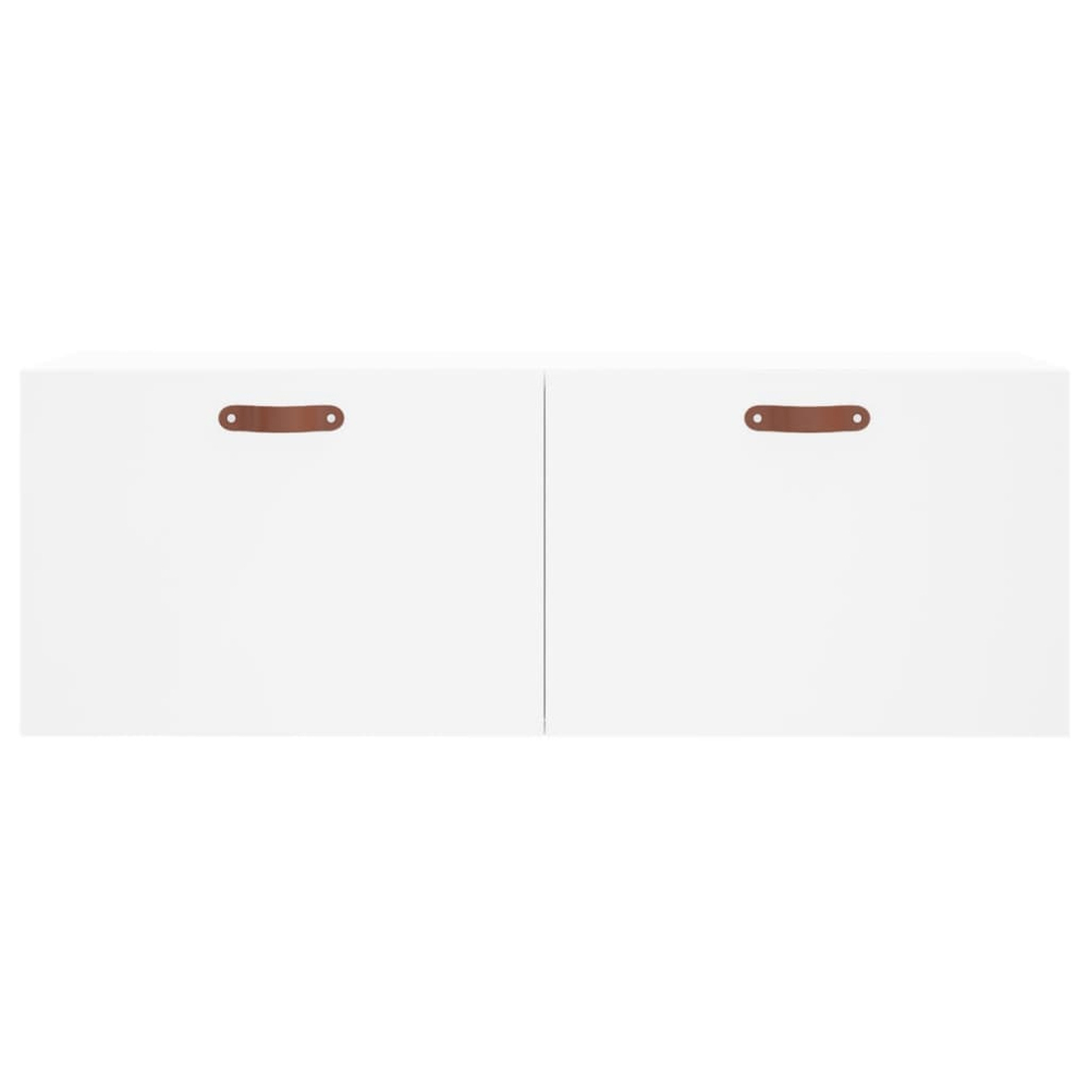 vidaXL 2 Door White Wall Cabinet Image 5