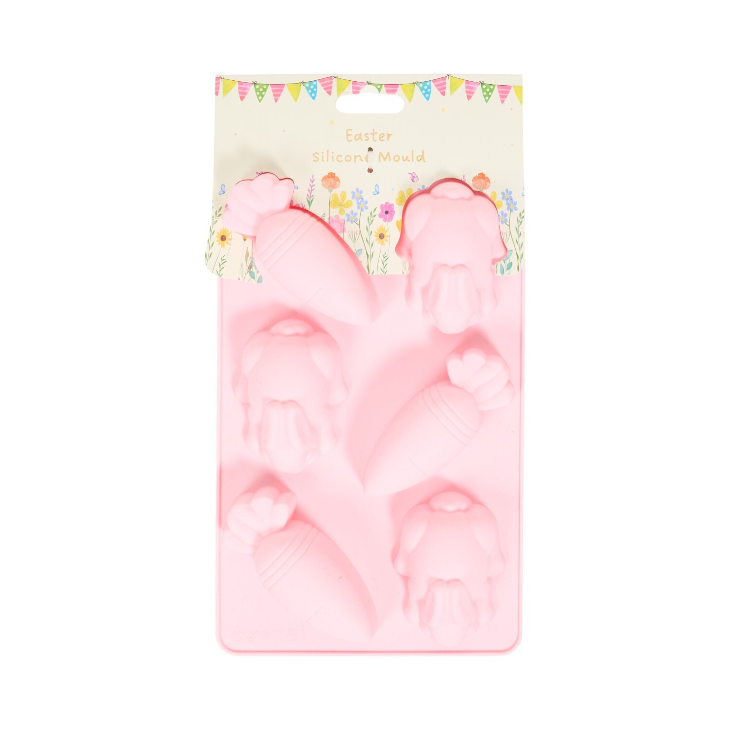 Easter Carrots and Bunny Silicone Mould Image 2