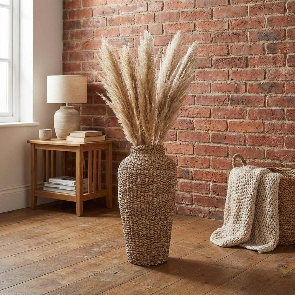 Seagrass Vase 55cm - Natural Image 2