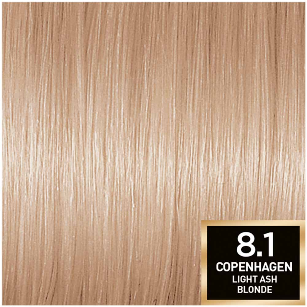 L'Oreal Paris Preference 8.1 Copenhagen Light Ash Blonde Permanent Hair Dye Image 5
