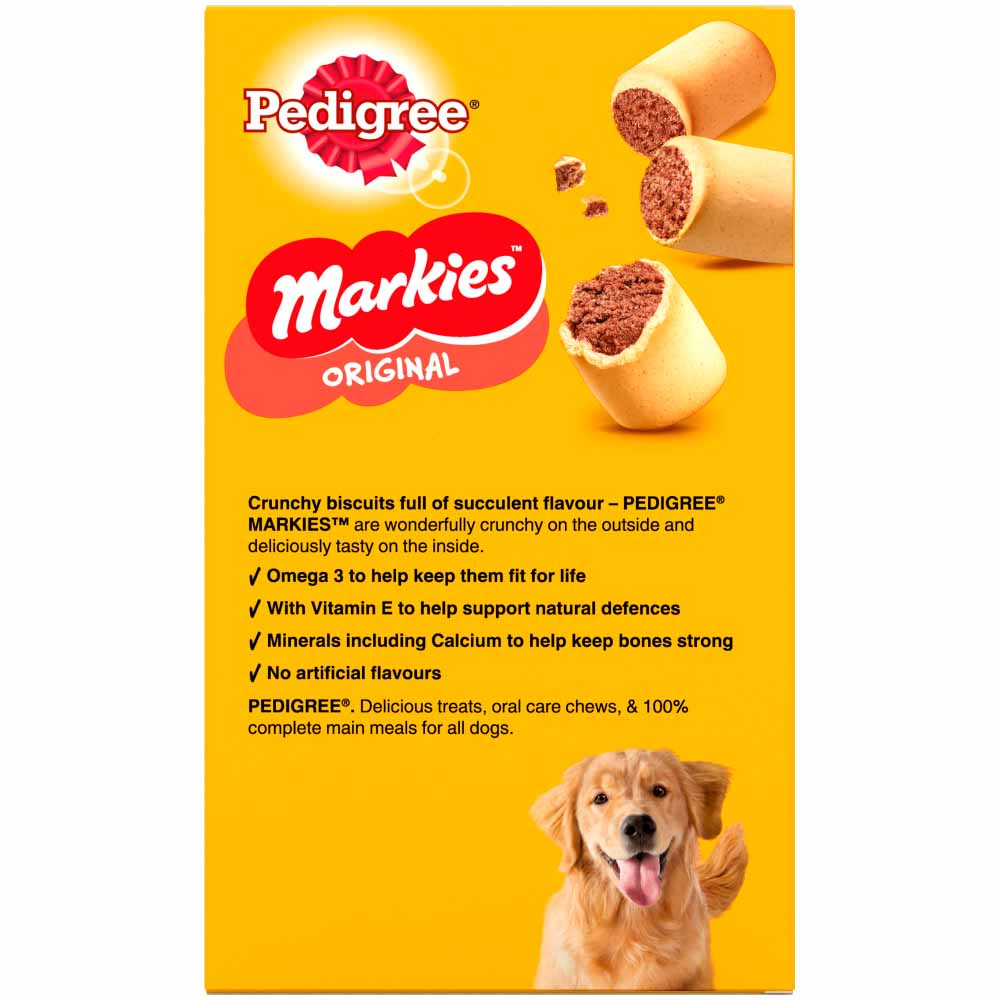 Pedigree Markies Adult Dog Treats Marrowbone Biscuits 500g Image 4