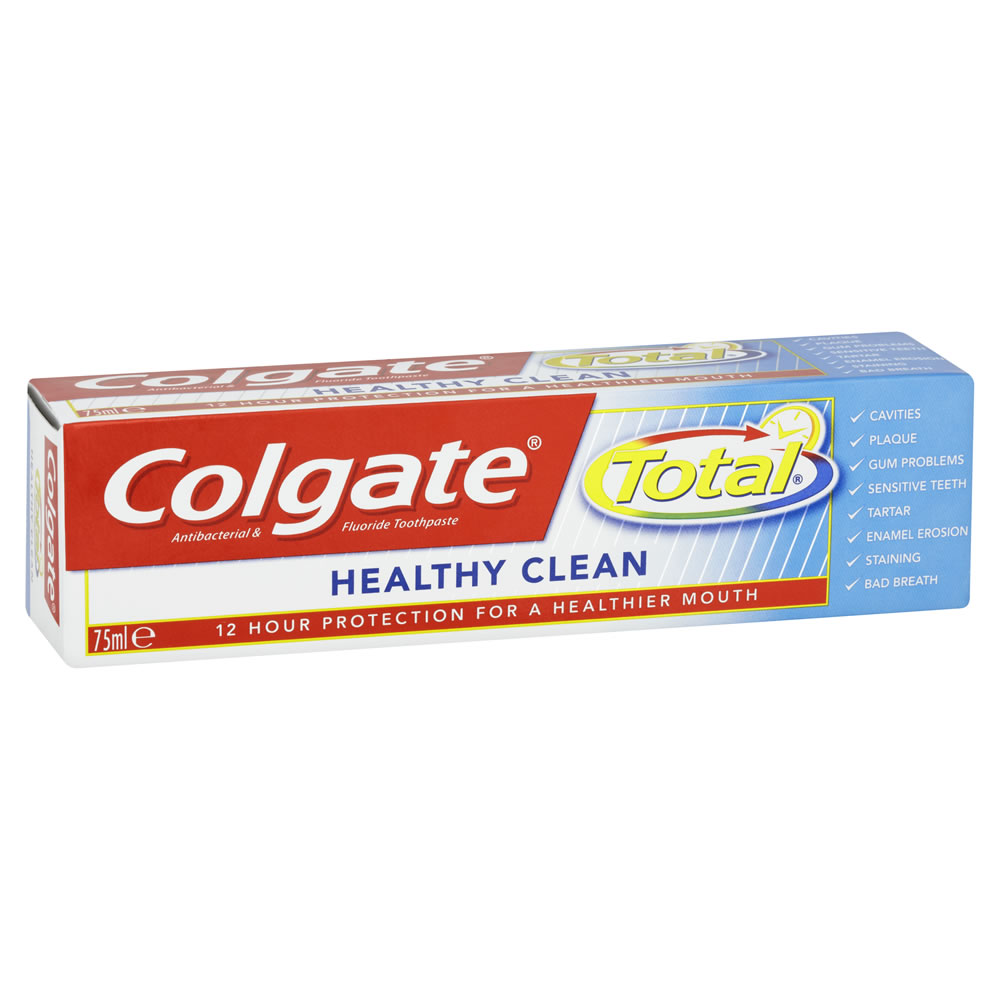 Colgate Total Healthy Clean Toothpaste 75ml Image