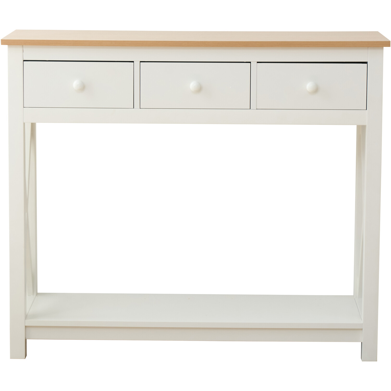 Austin Console Table White Image 3