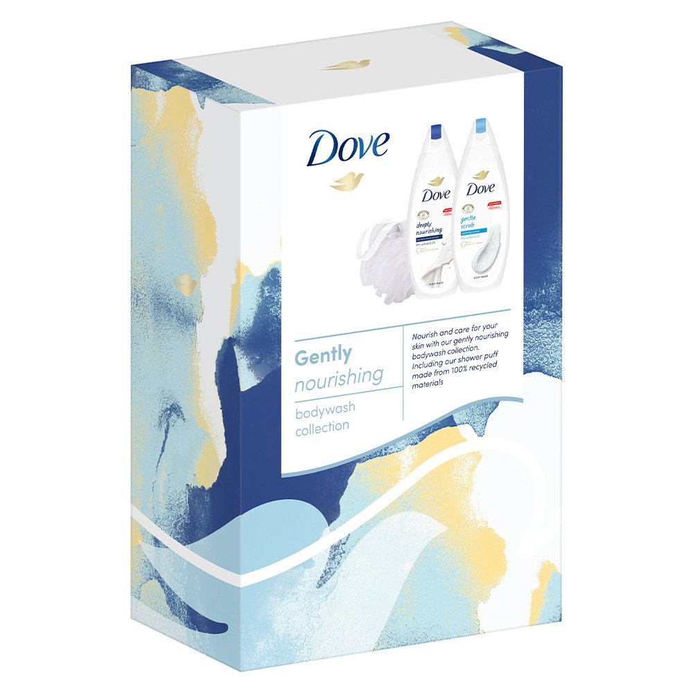 Dove Gently Nourishing Body Wash Collection Gift Set Image 1