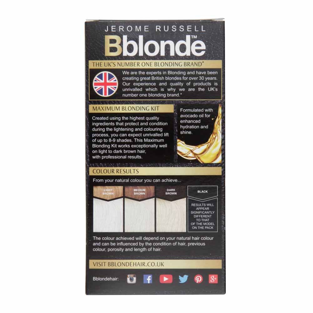 Jerome Russell Bblonde Maximum Blonding Kit No 1 Image 2