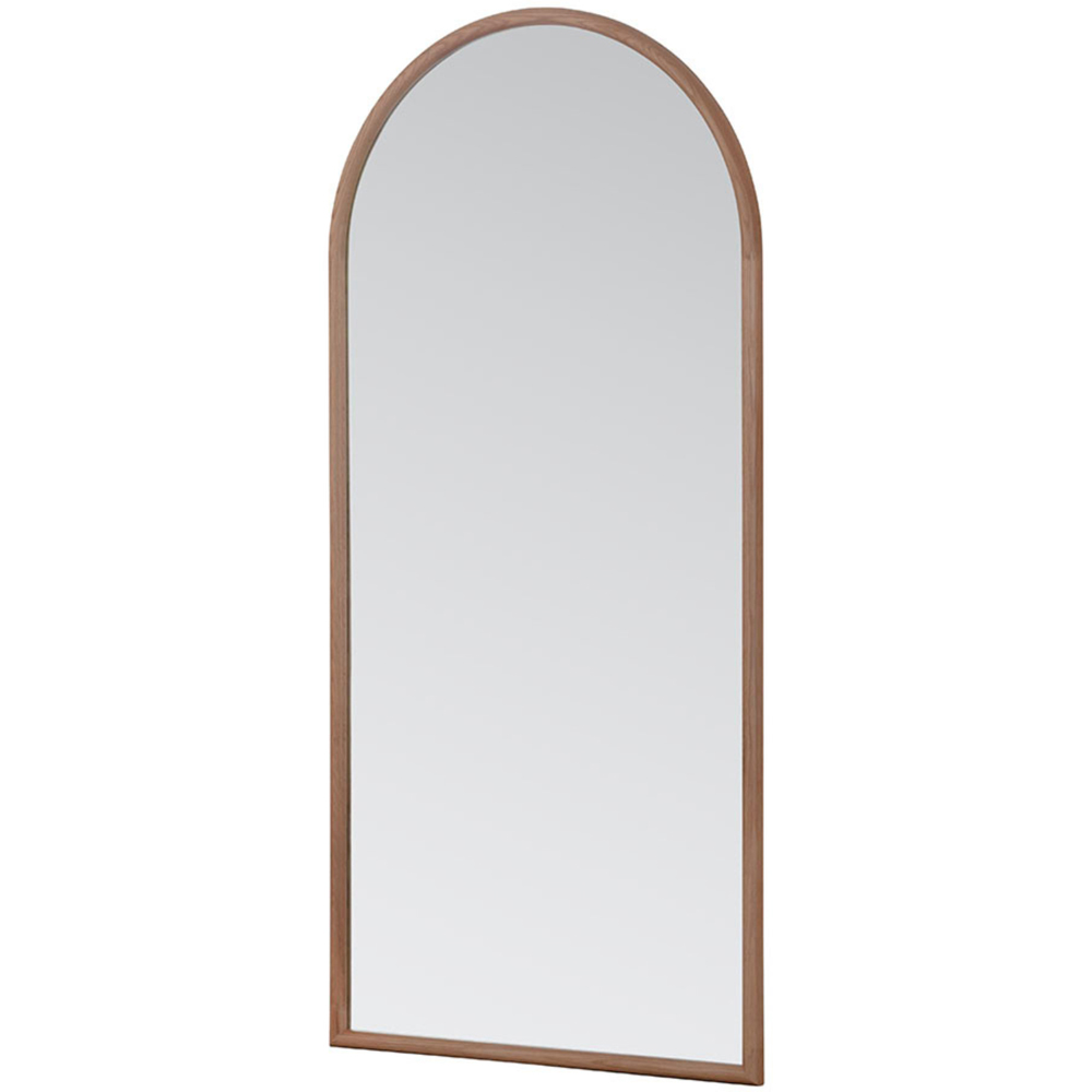 Yearn Arched Solid Oak Framed Full Length Mirror 180 x 80cm Image 1