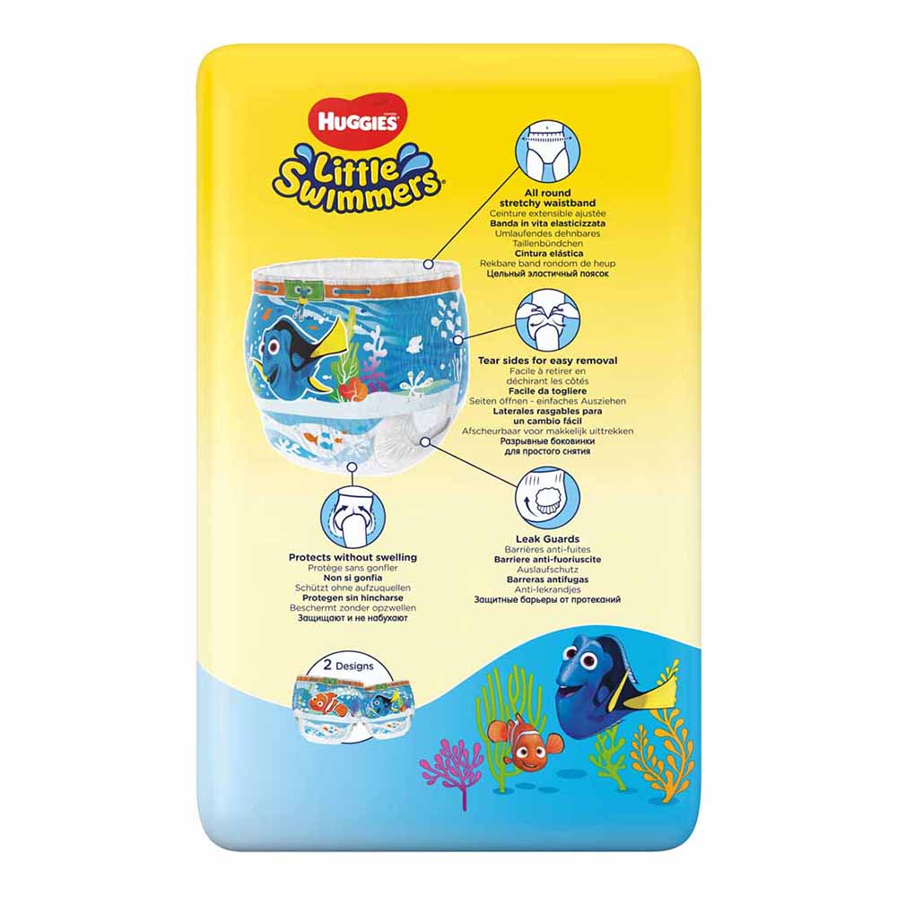 Huggies Little Swimmers Swim Pants Size 5 to 6 Case of 3 Image 4