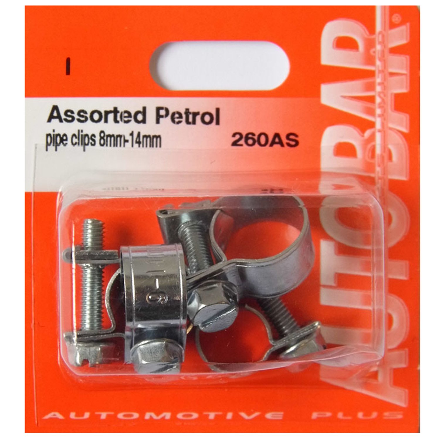 Autobar Assorted Petrol Pipe Clips Image