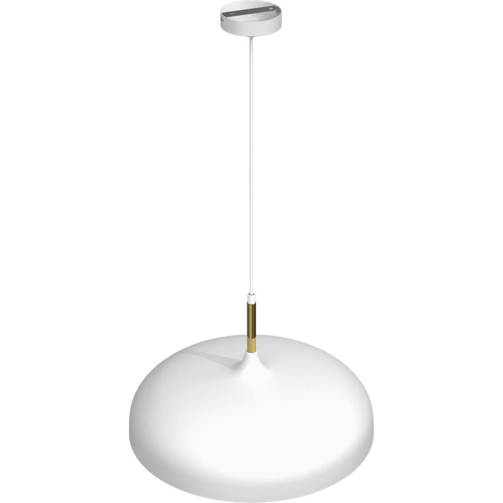 Milagro Lincoln White Pendant Lamp 230V Image 6