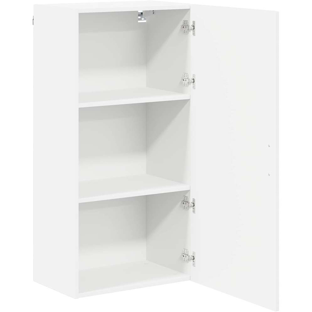 vidaXL Single Door White Kitchen Wall Cabinet Image 5