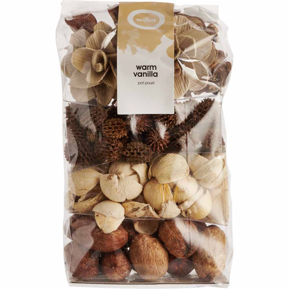 Wilko Warm Vanilla Pod Pot Pourri Image