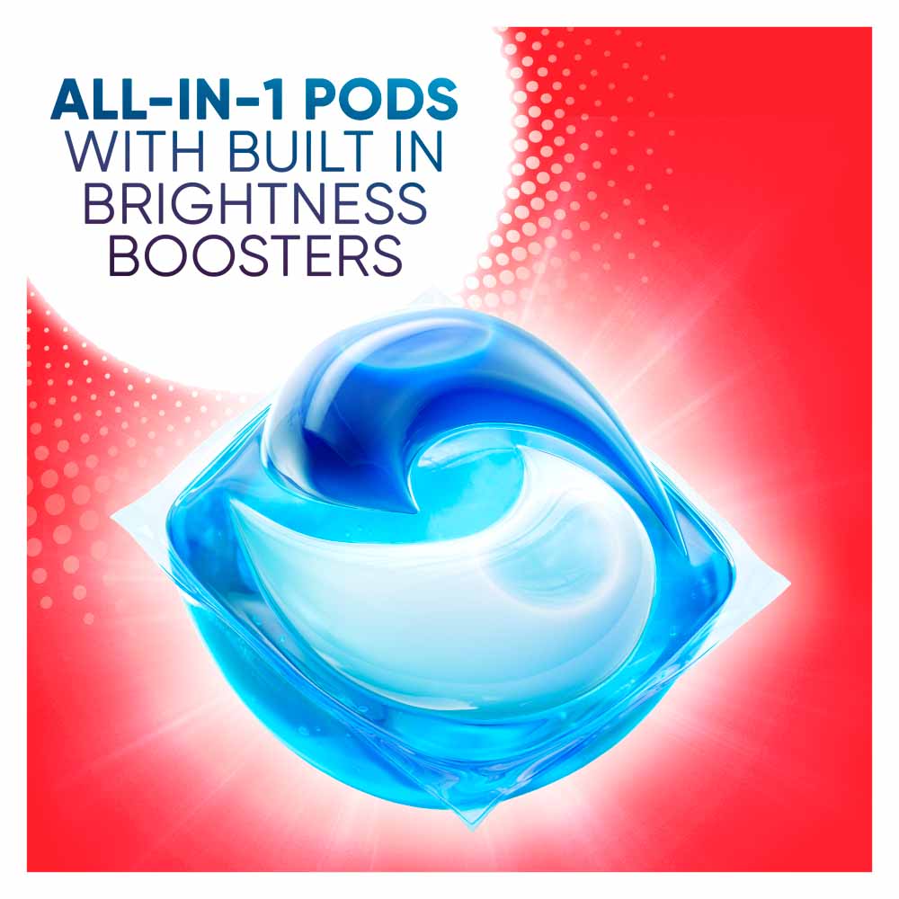 Daz All-in-1 Pods Washing Liquid Capsules For Whites & Colours 40 Washes Image 4