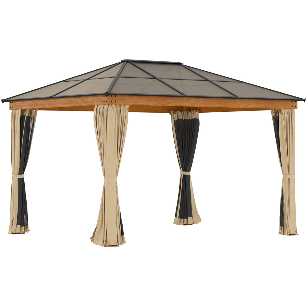 Outsunny 3 x 3.6m Hardtop Canopy Gazebo Image 2