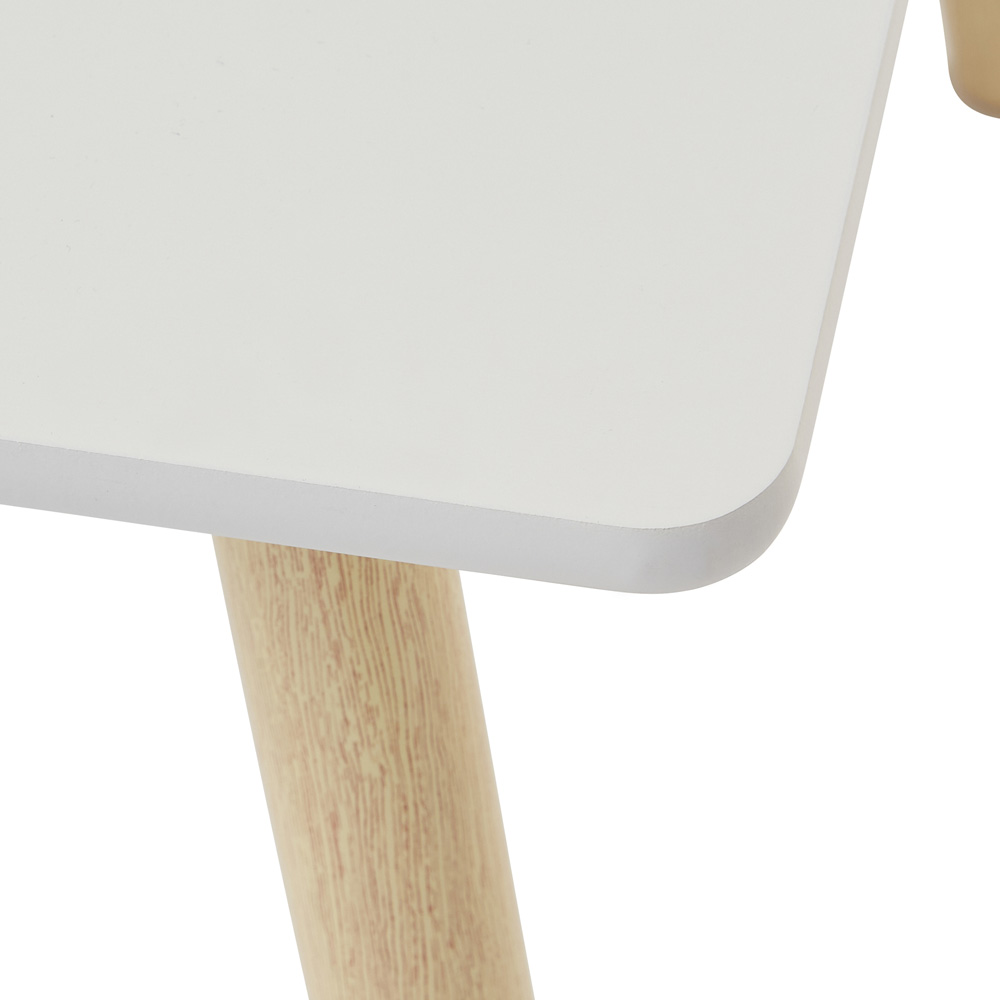 Liberty House Toys Kids White and Pinewood Chair Set of 2 Image 4
