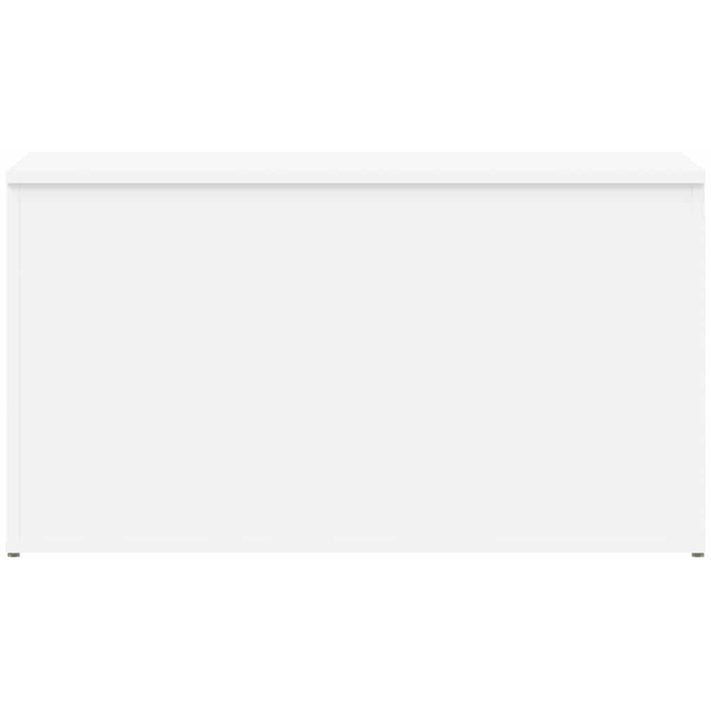 vidaXL White Wooden Storage Chest Image 3