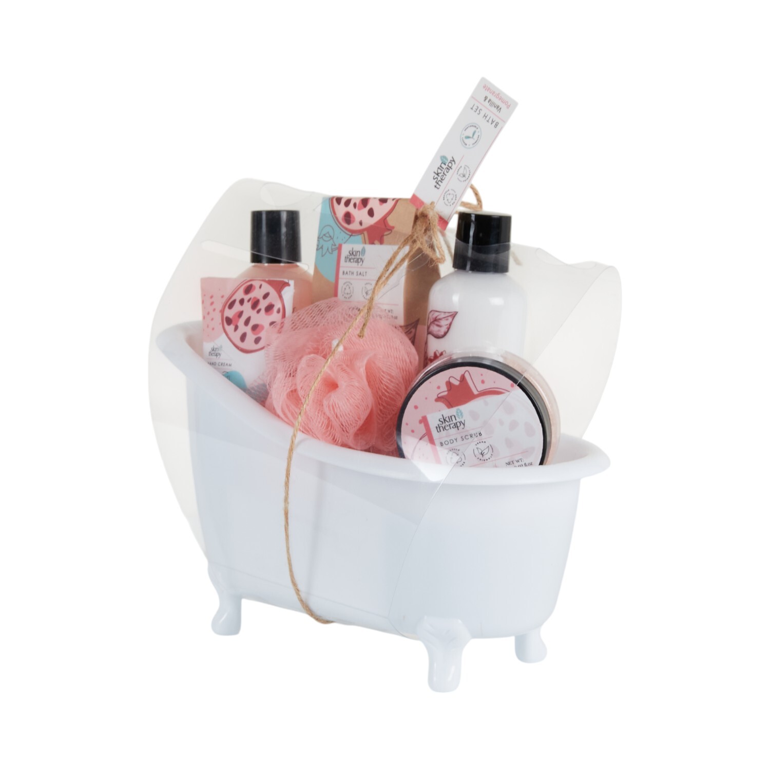 Skin Therapy Bath Gift Set White Image 3