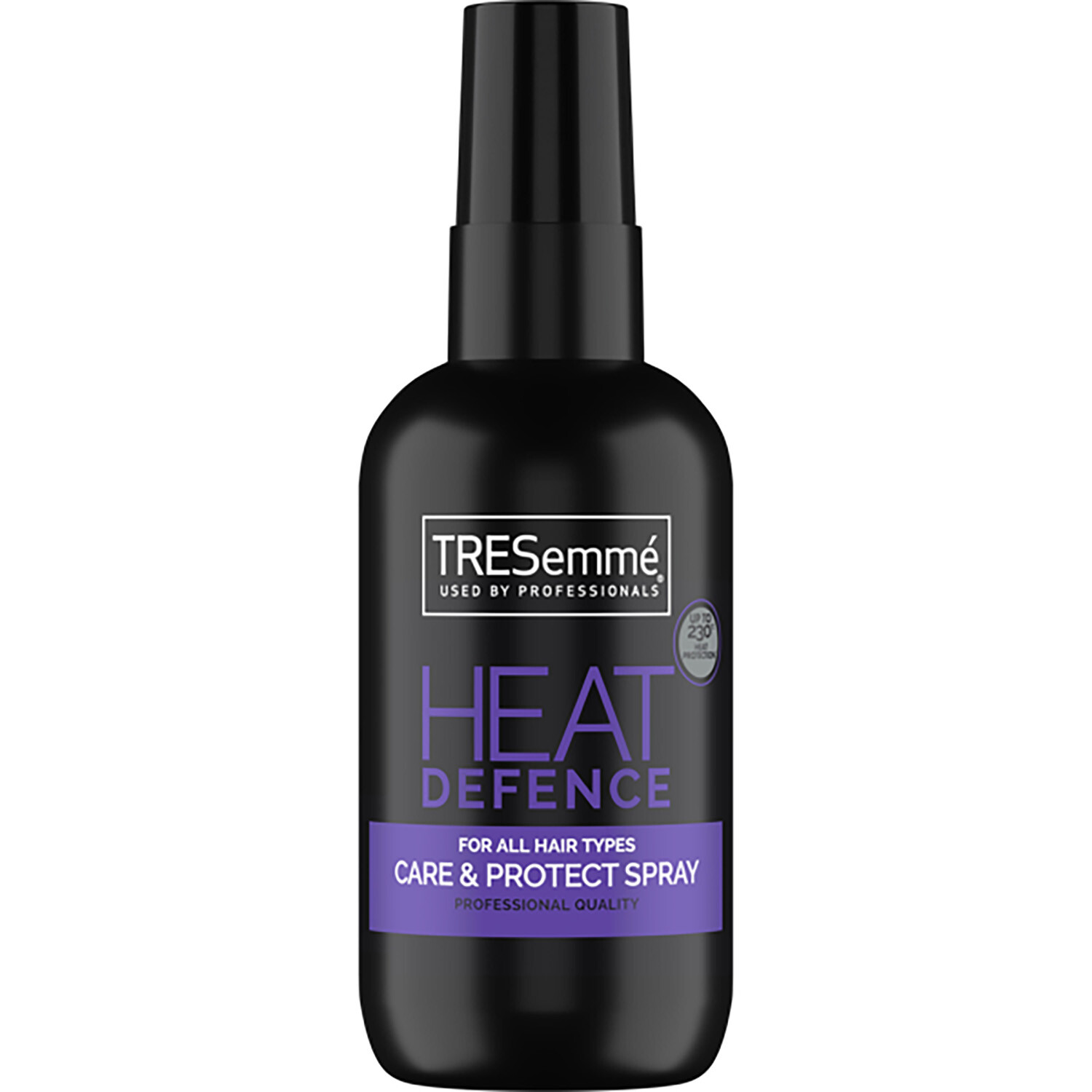 TRESemme Heat Defence Care and Protect Spray 60ml - Black Image
