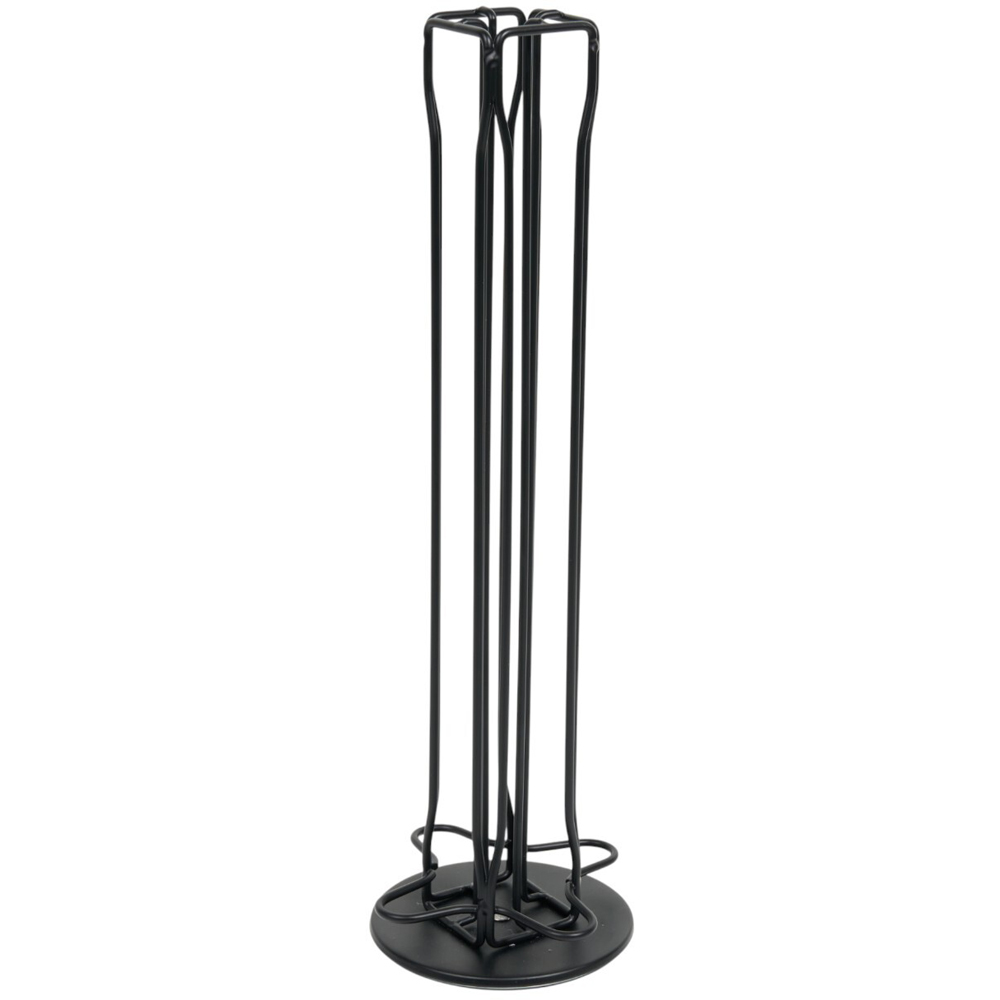 40 Piece Revolving Base Coffee Pod Holder Matt Black Image 4