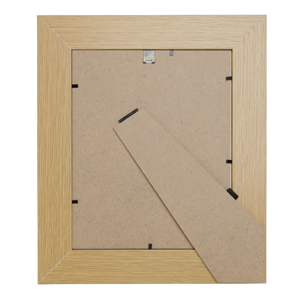 Wilko Oak Effect Photo Frame 10 x 8 Inch Wilko
