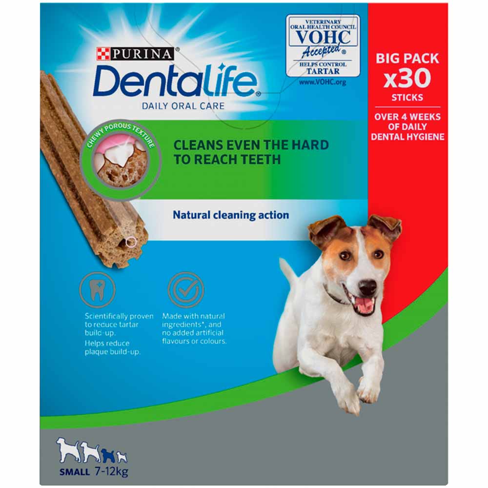 Dentalife Small Dog Chews 30 Sticks 490g Image 2