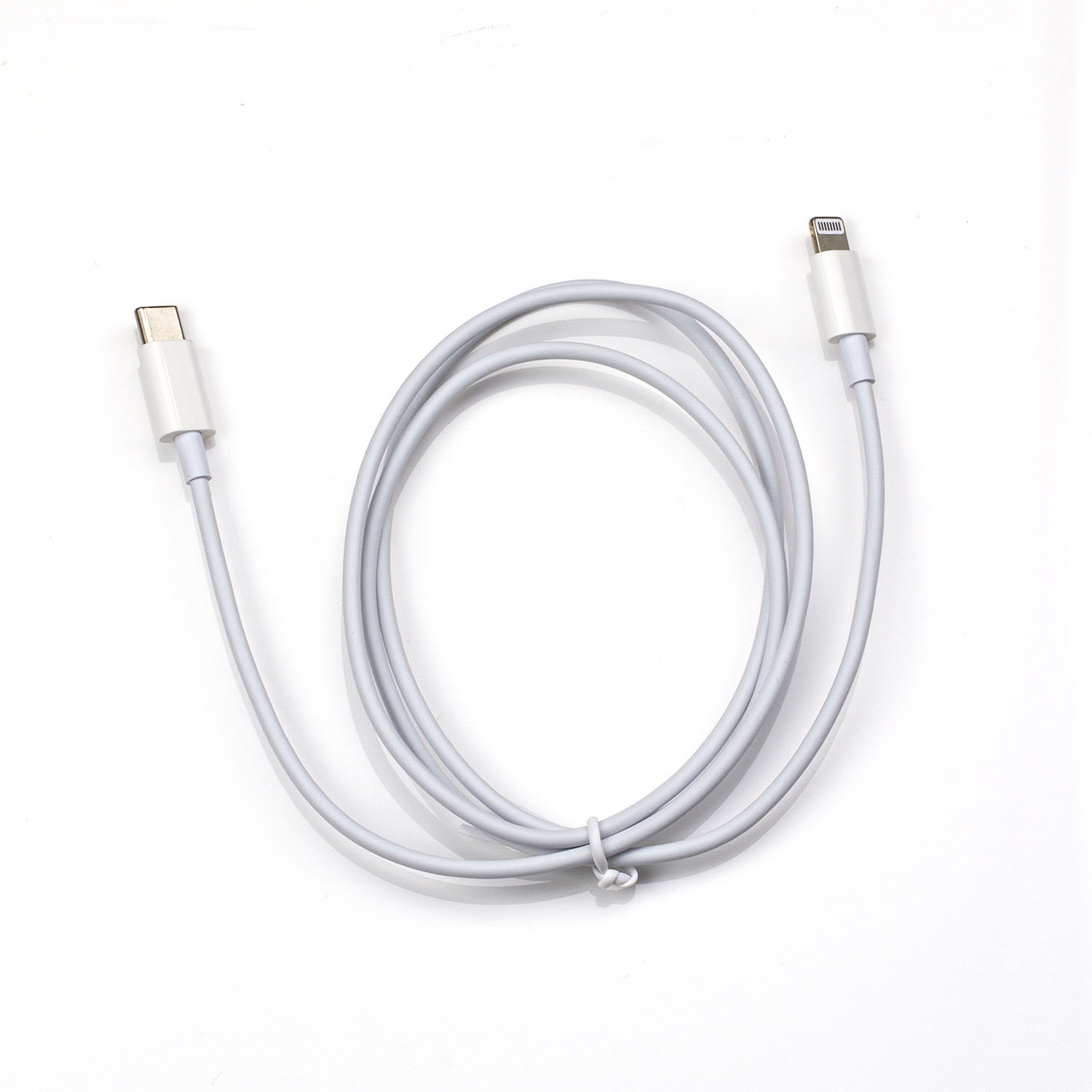 Lightning to Type-C Charging Cable 1m - White Image 2