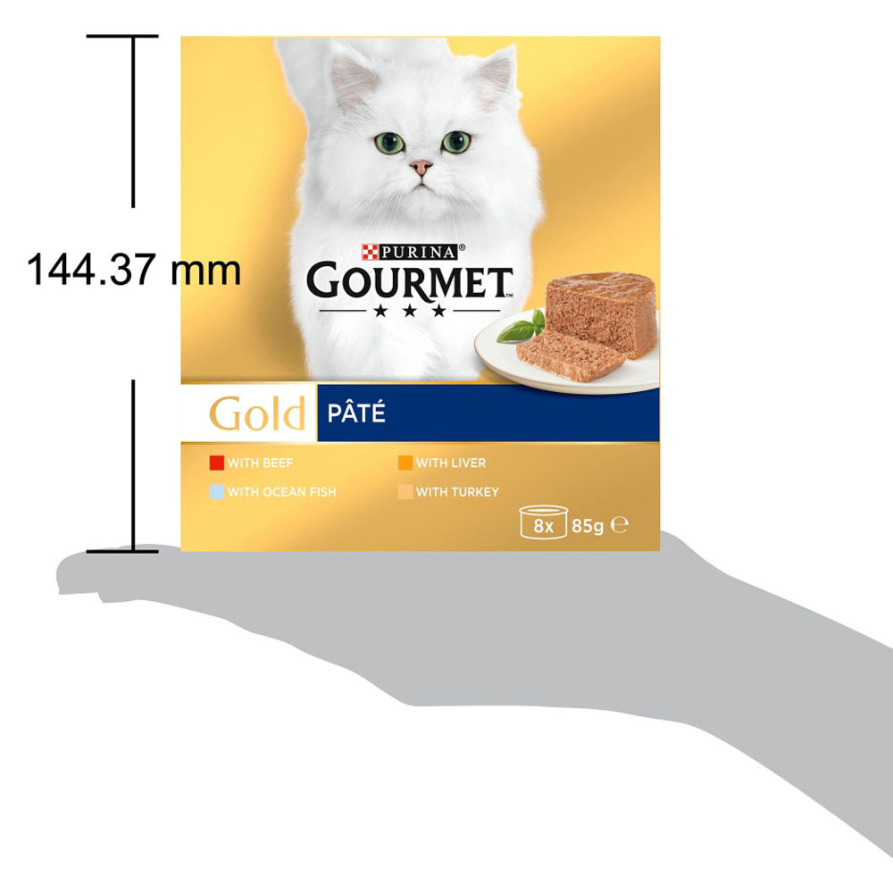 Gourmet Gold Pate Cat Food 8 x 85g (680g) Image 3