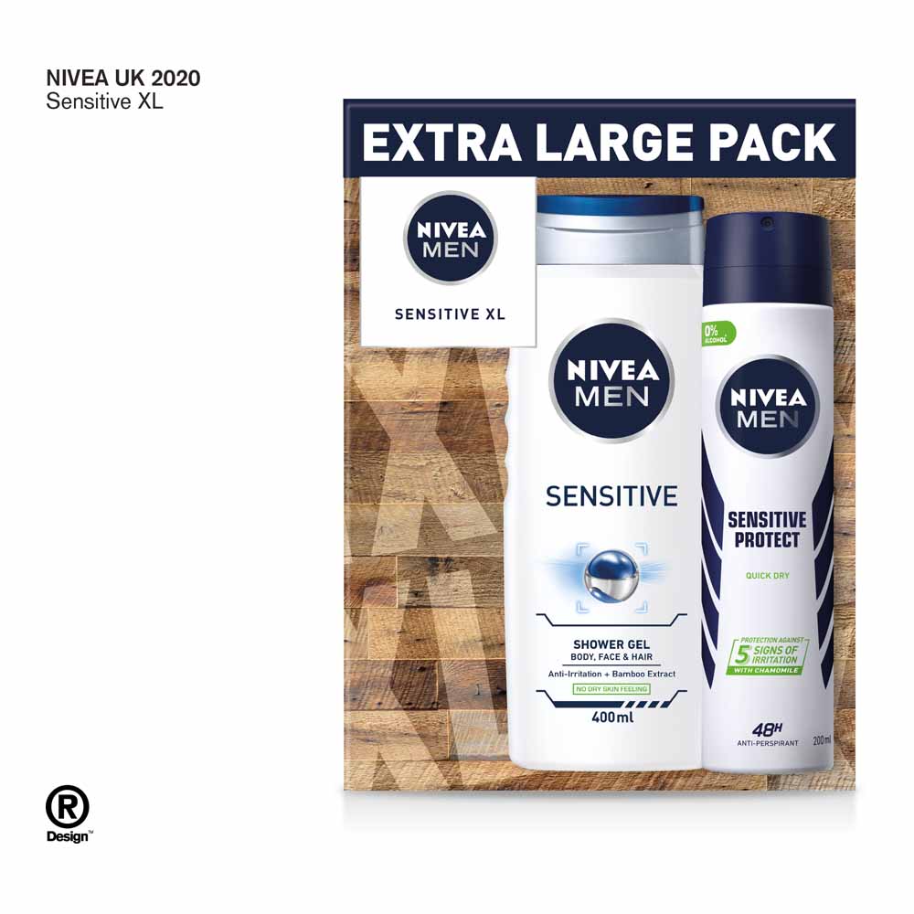 Nivea Men Xl Sensitive Gift Set Image