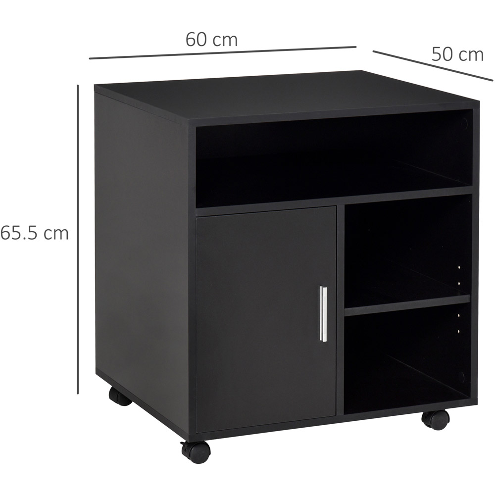 HOMCOM 4 Shelf Storage Unit Image 6