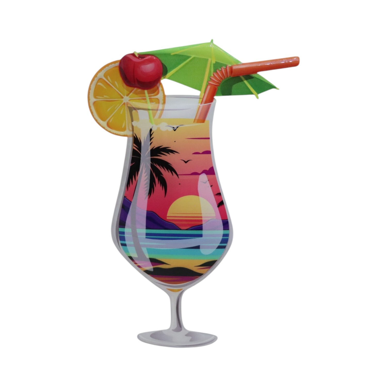 Indoor and Outdoor Bright Cocktail Sign Image 3