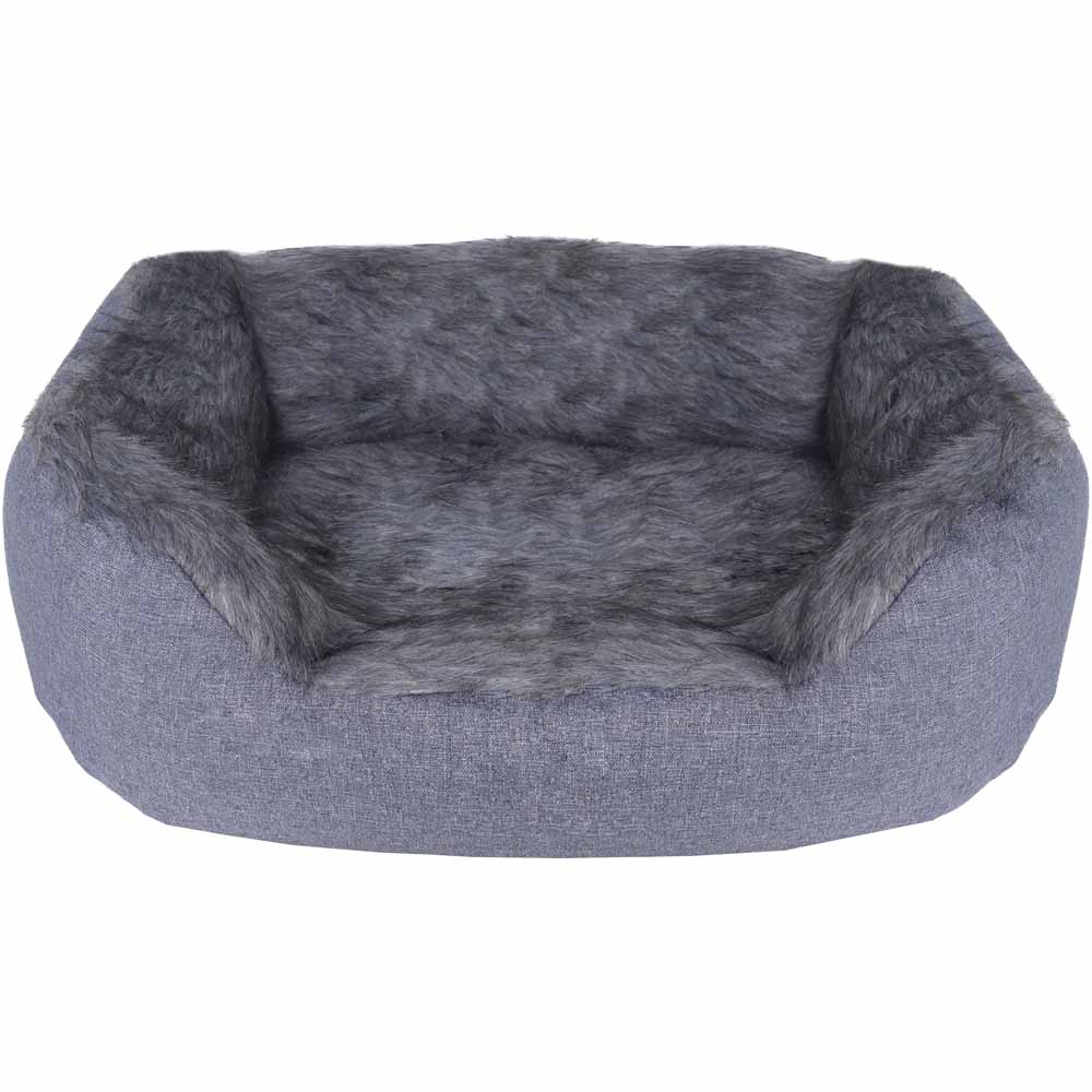 Single Rosewood Medium Snuggle Pet Bed in Assorted styles Image 2
