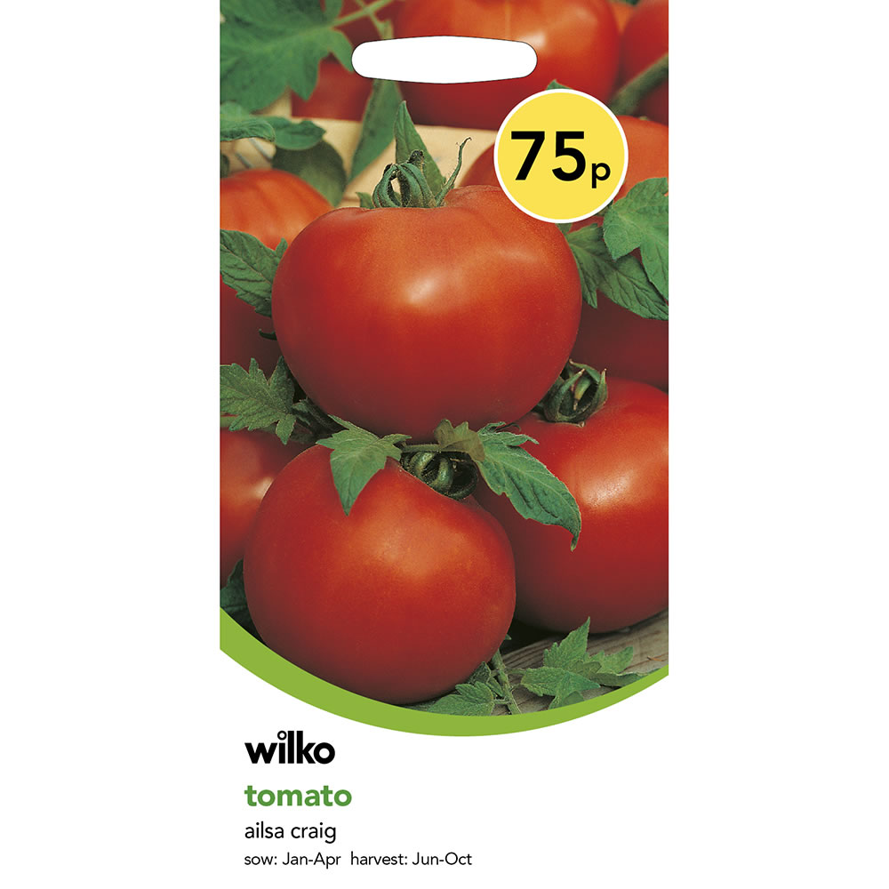 Wilko Tomato Ailsa Craig Seeds Image 2