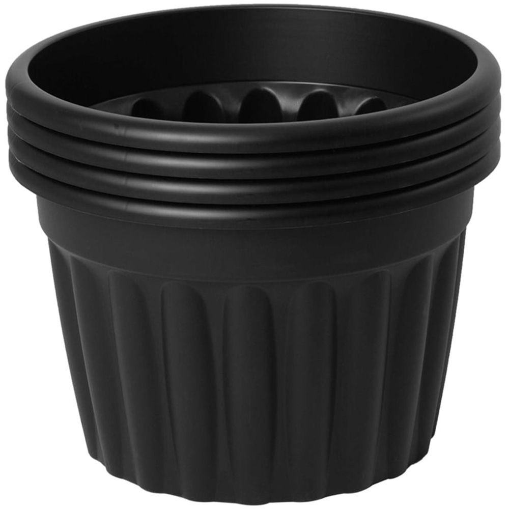 Wham Vista Slate Round Planter 60cm 3 Pack Image 3