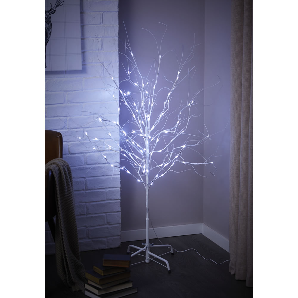 Wilko 5ft White Willow Christmas Twig Tree Wilko