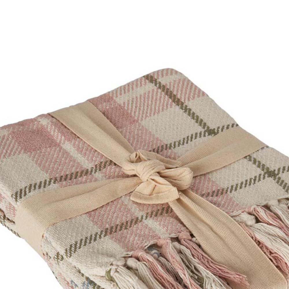 Wilko Check Throw 130x170cm Wilko