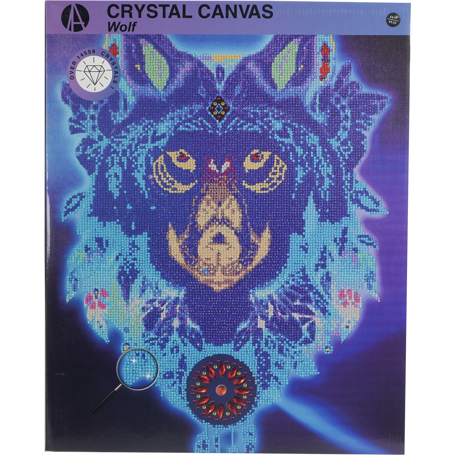 Crystal Canvas Wolf or Leopard Image 1