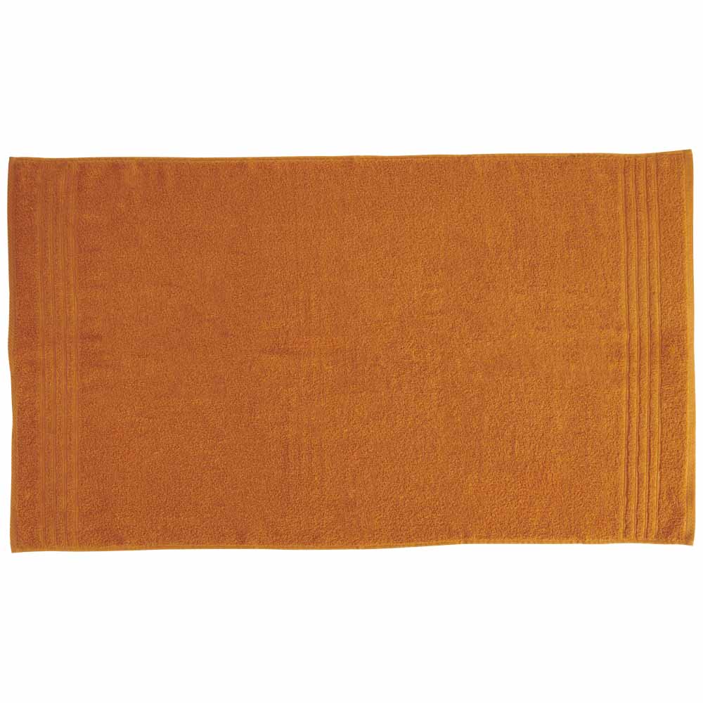 Wilko Bath Towel Orange Image 1