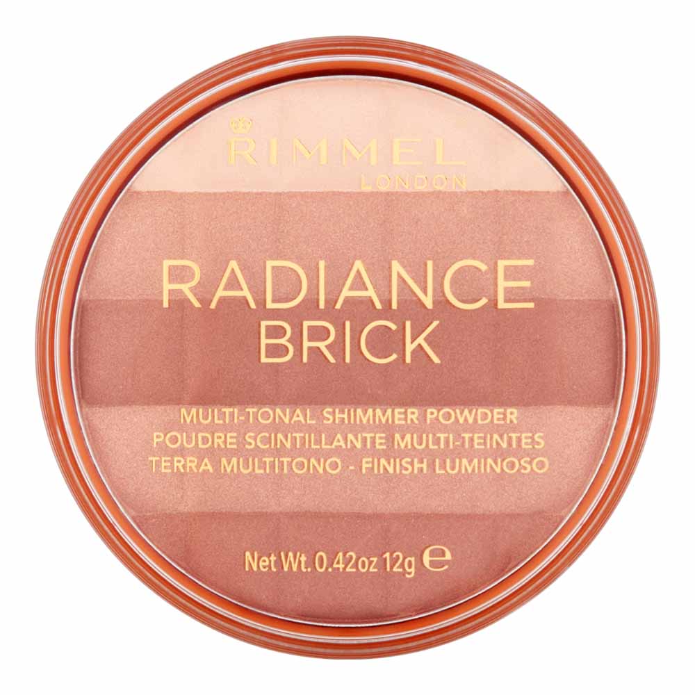 Rimmel Radiance Bronzer Brick 02 Image 1