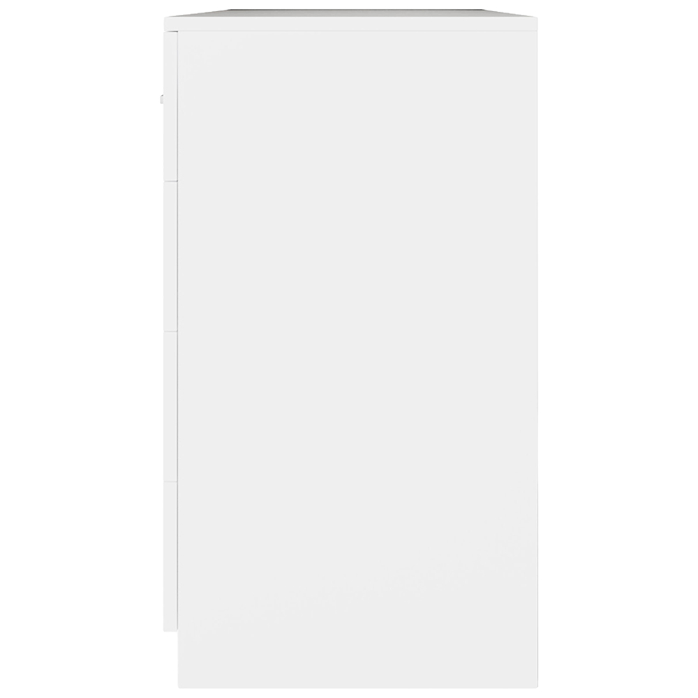 GFW Bailey 5 Drawer White Chest of Drawers Image 6