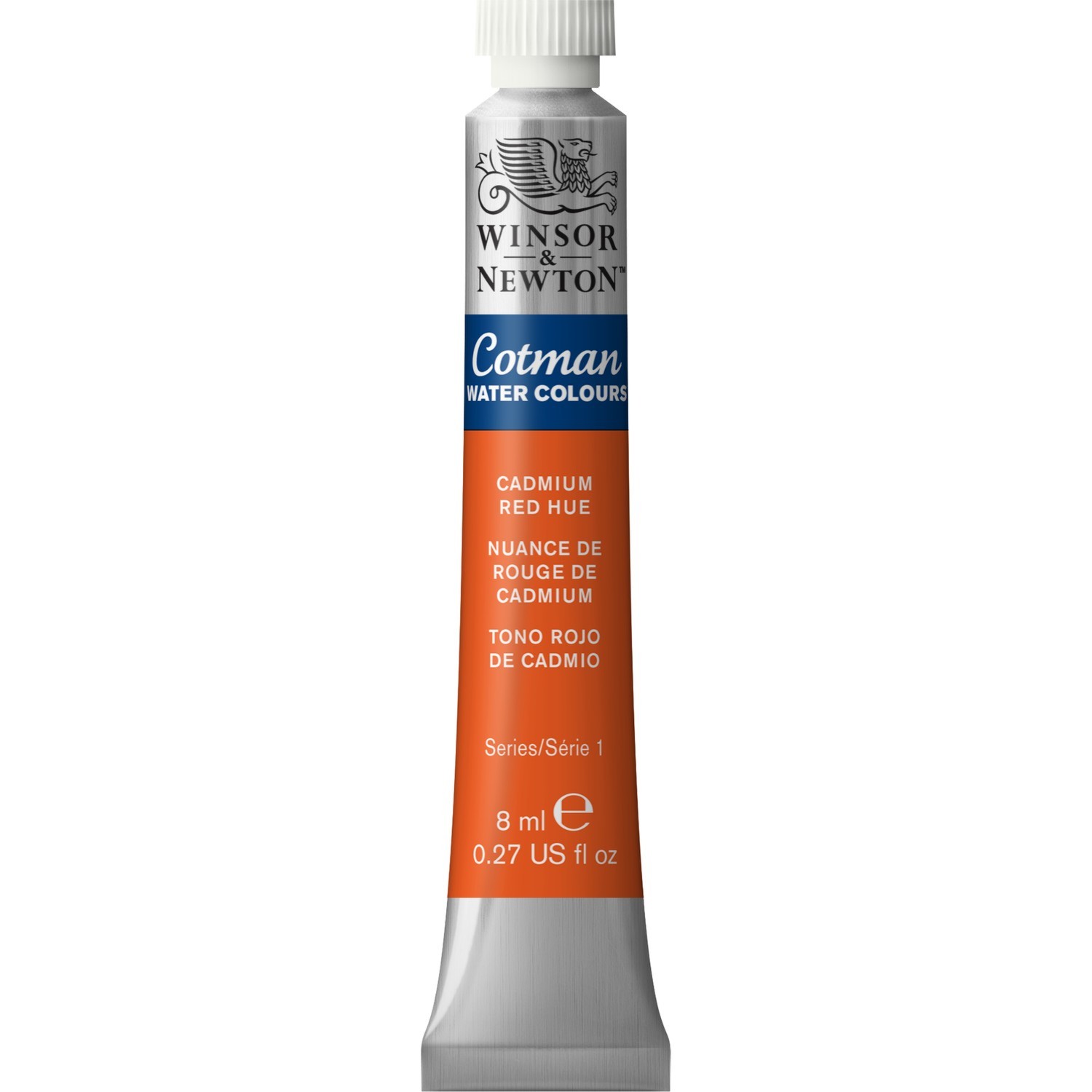 Winsor and Newton Cotman Watercolour Paint - Cadmium Red Hue Image 1