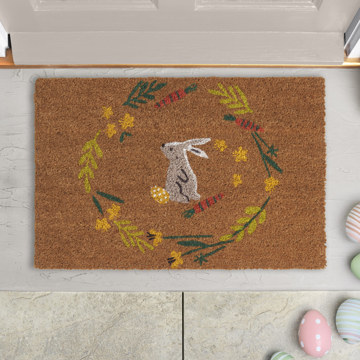 Easter Printed Coir Doormat Image 6