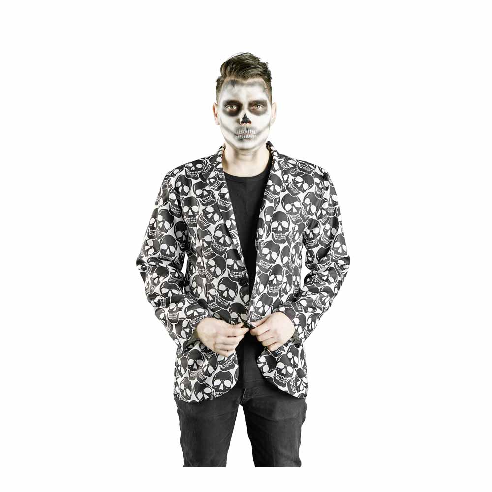 Wilko Halloween Skull Jacket Costume Size Large/ Extra Large Image 2
