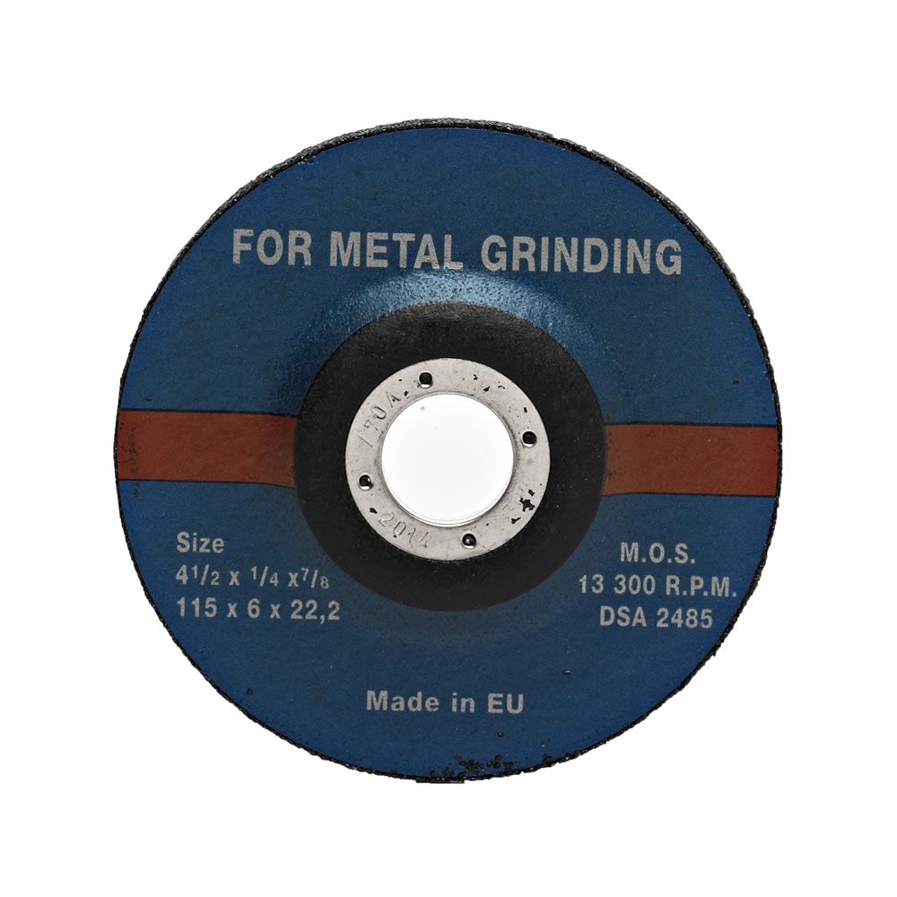 Wilko Metal Grinding Wheel 115mm Image 1
