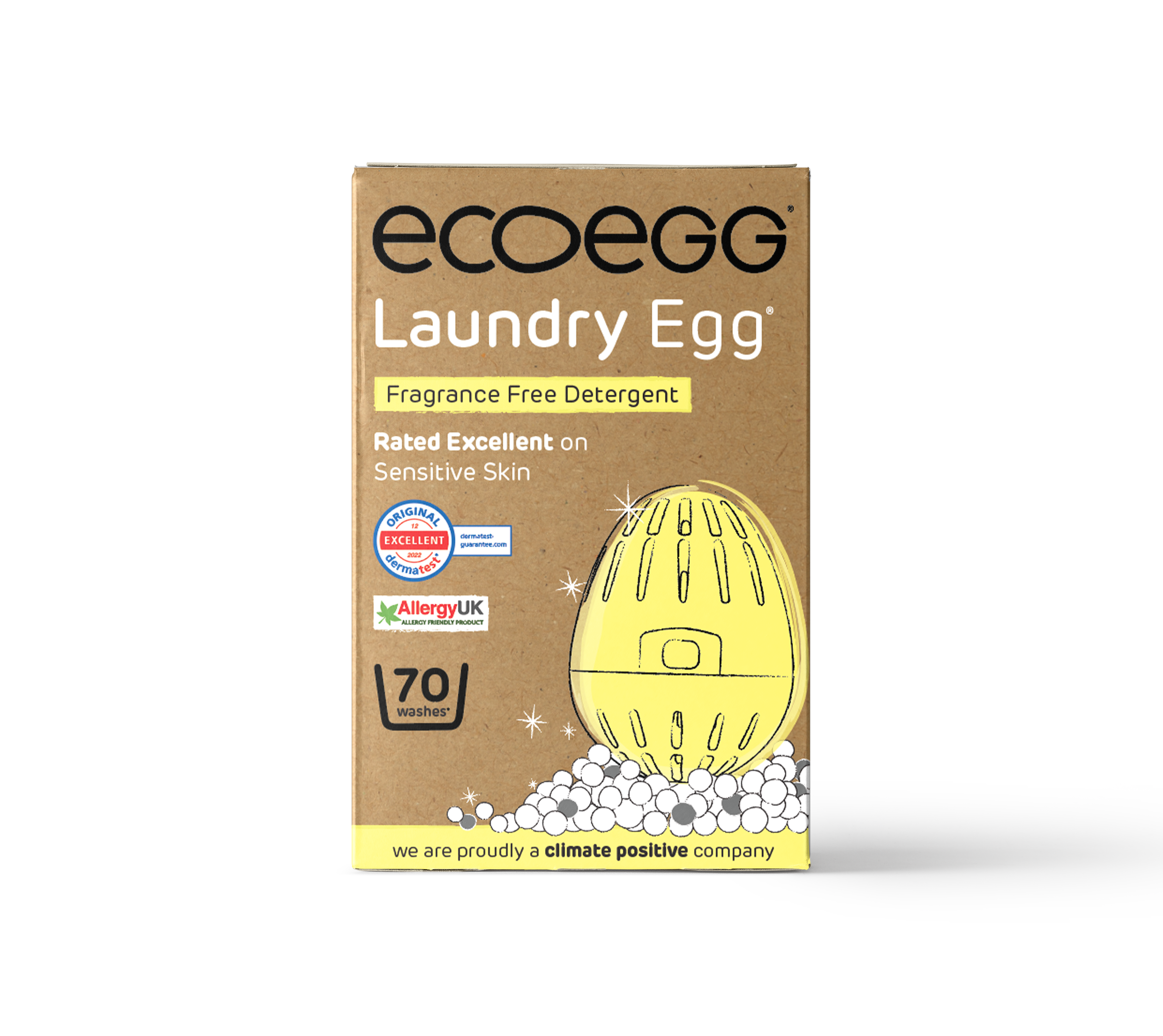 Laundry Egg Fragrance Free - 70 washes Image