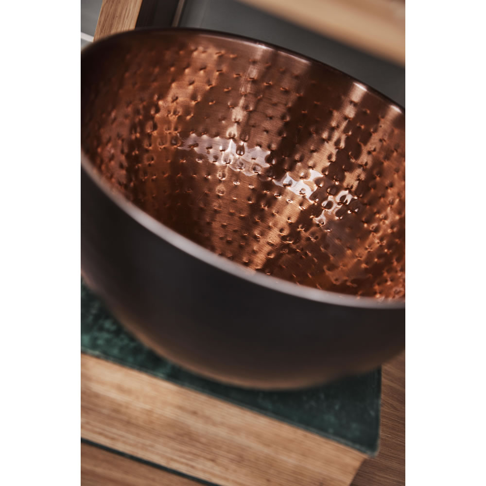 Wilko Black and Copper Effect Bowl Image 2