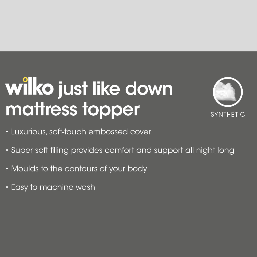 Wilko Best Super King Mattress Protector Image 2